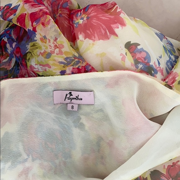 Flowery dress - Picture 3 of 3